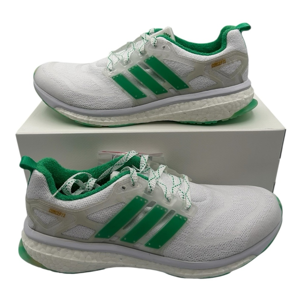 Adidas Concepts x Energy Boost Shiatsu Shoes Mens 11 White/Green Sneakers BC0236